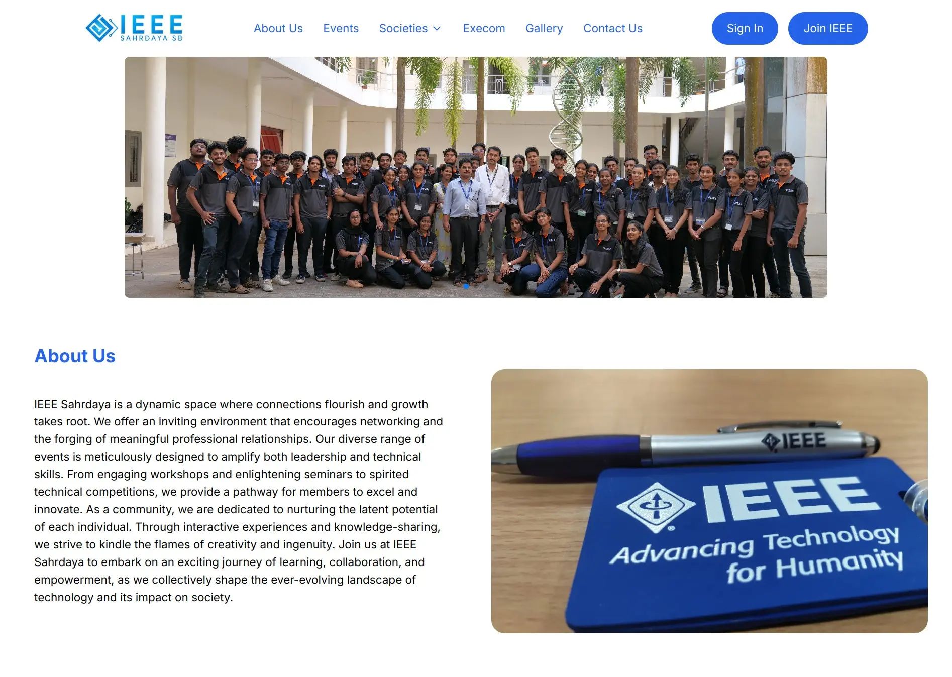 IEEE Sahrdaya Website