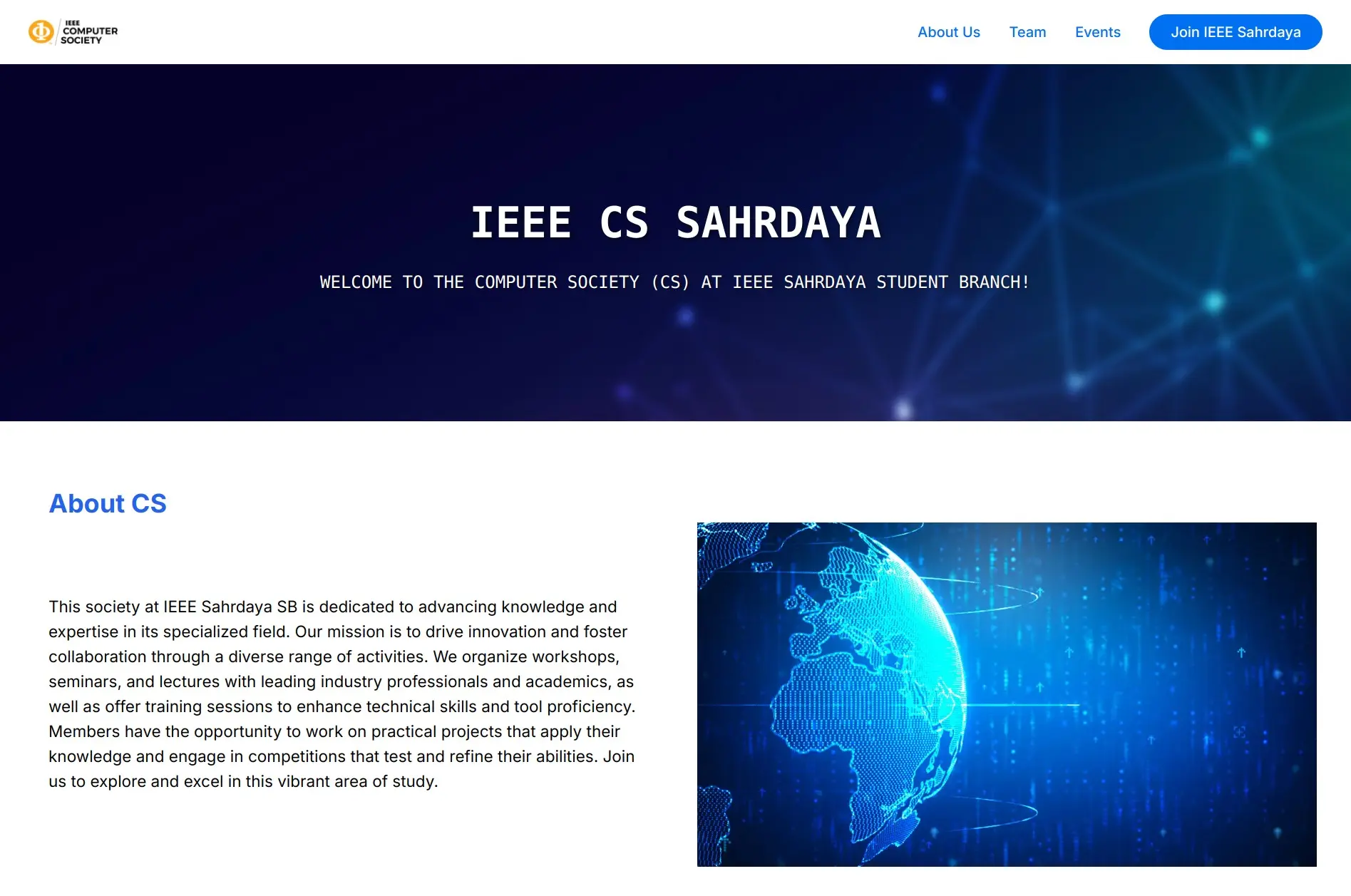 IEEE Sahrdaya Website